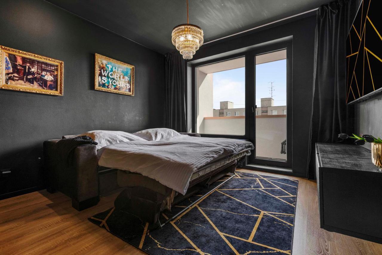 Apartament Lam Black - Ac - Balcony Bratysława Zewnętrze zdjęcie