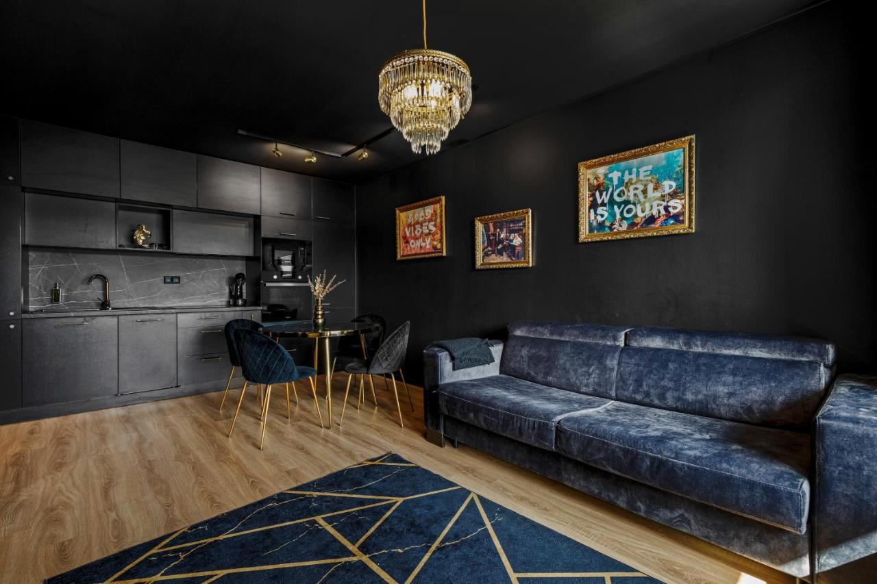 Apartament Lam Black - Ac - Balcony Bratysława Zewnętrze zdjęcie